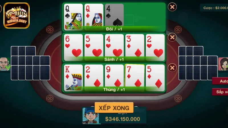 Mậu Binh MMWIN - Game Bài Uy Tín, Giải Trí Chất Lượng 3 Cách sắp xếp bài mậu binh