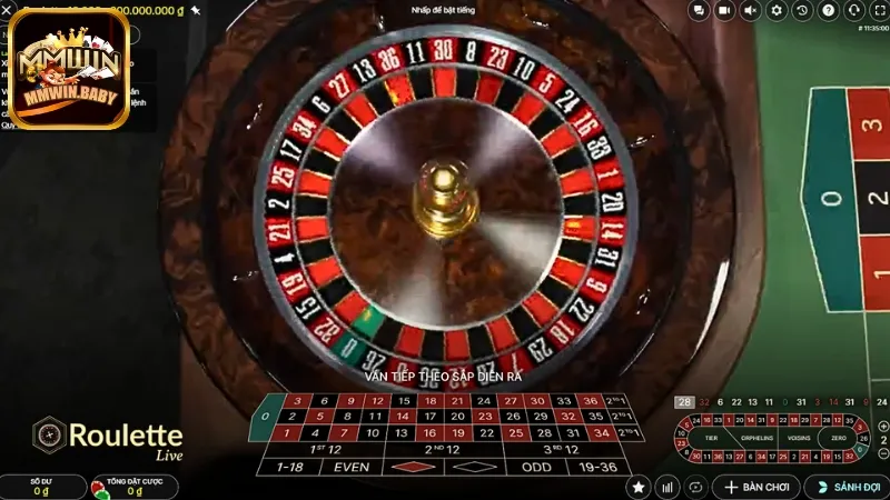 Roulette MMWIN - Trải Nghiệm Đỉnh Cao Với Chiến Thuật Vàng 2 Người chơi tham khảo cược và lựa chọn